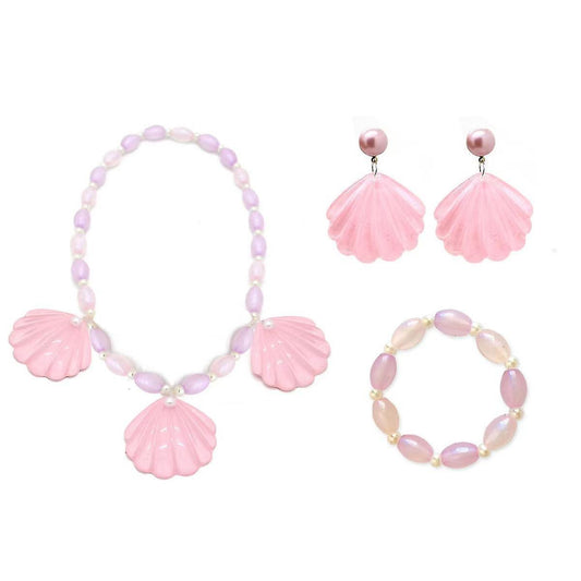 (Y)Barbie Cosplay Shell Necklace Bracelet Set