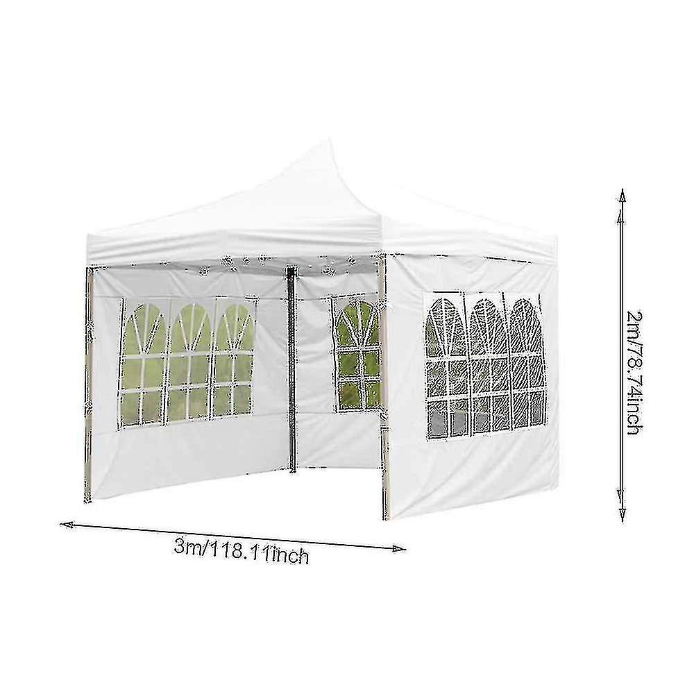 (Y)Garden Heavy Duty Oxford Gazebo Party Tent Wedding Canopy Foldable Waterproof Outdoor Canopy Tent - XC