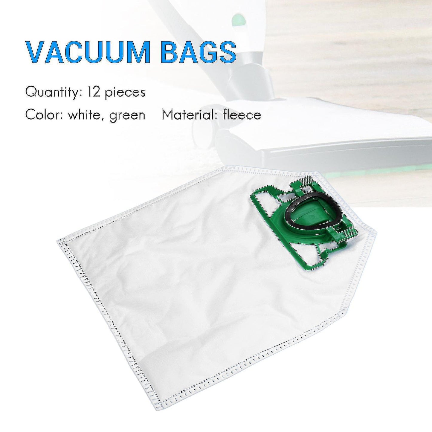 (Y)12 Packs For Vorwerk Kobold Vk200 Dust Bag Fp200 Dust Bag