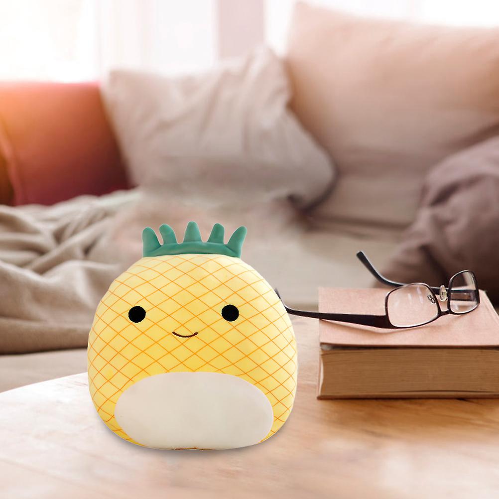 (Y)Plush Pineapple Toys 11in Ultrasoft Stuffed Doll Cute Hugging Pillow