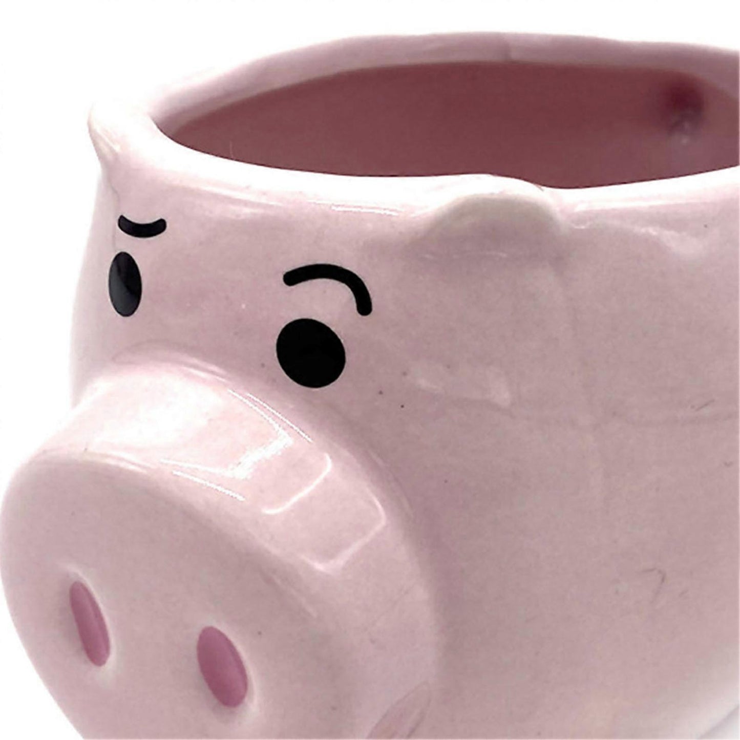 (Y)Cute Pig Ceramic Cup for Coffee Tea Milk Water Smooth Mouth Comfortable Grasp Lovely Design