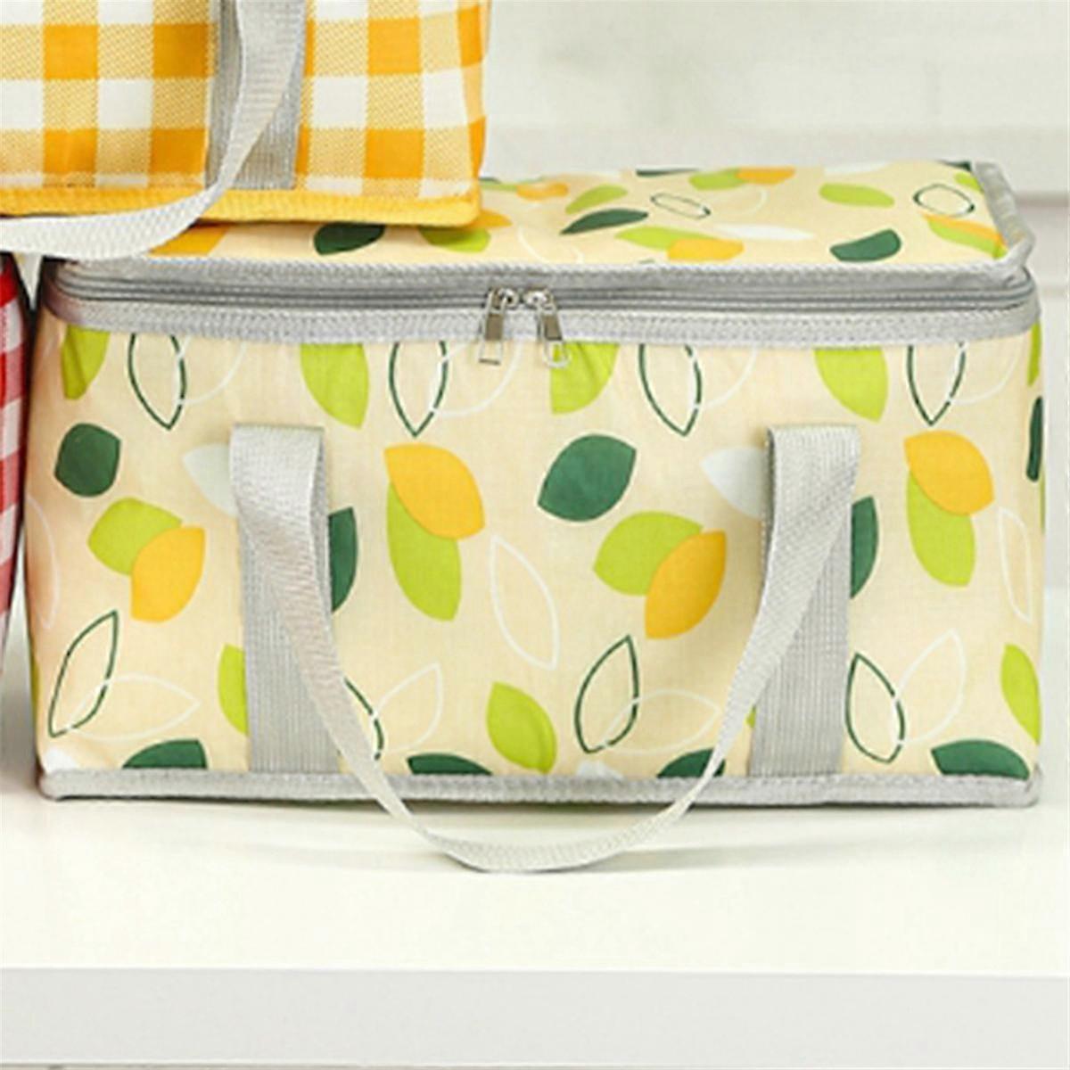 (Y)Insulated Picnic Bag Cooler Reusable, Beach Bag Cooler Bags with Zippered Insulated Bag for Picnic