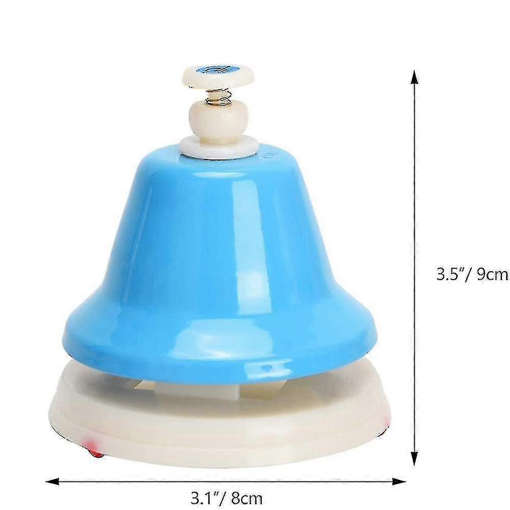 (Y)Desk Bells, 8 Diatonic Metal Hand Bells, Rainbow Music Bells, Musical Learning Teaching Percu