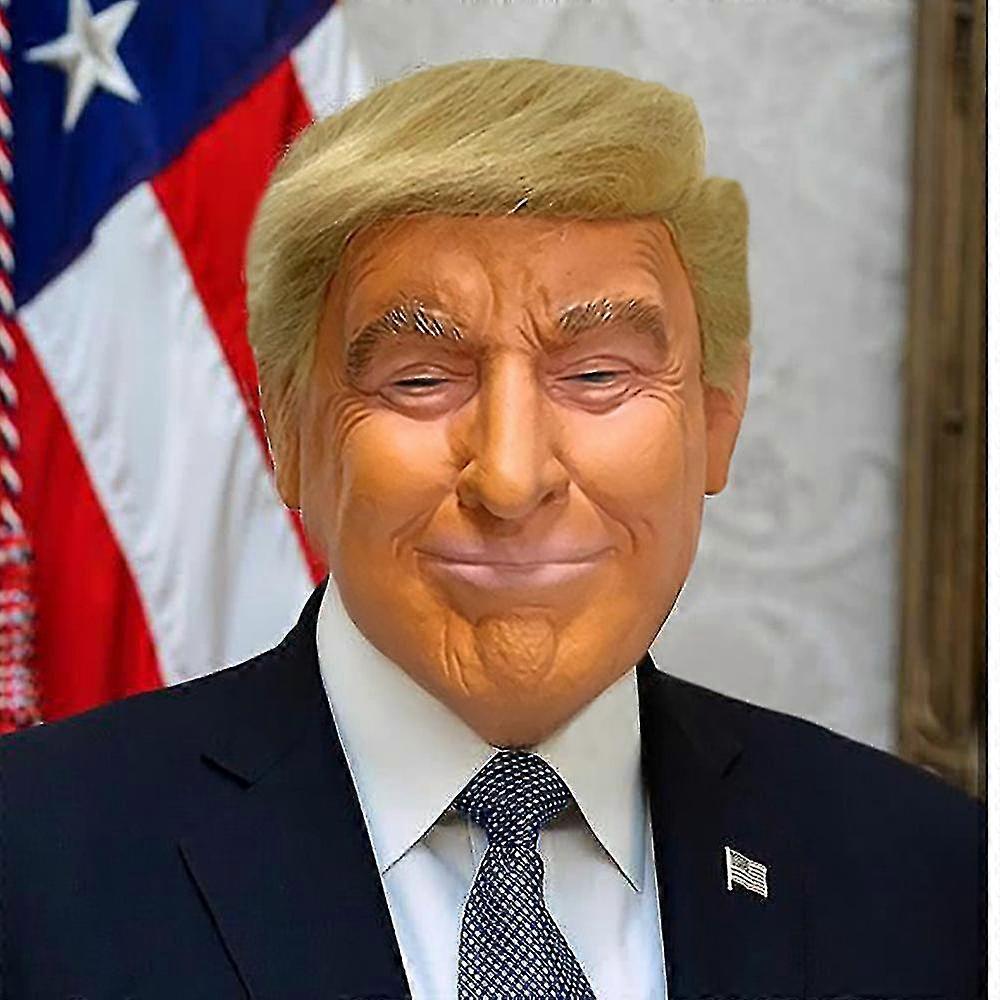 (Y)Donald Trump Mask-latex Full Head (adult Size)