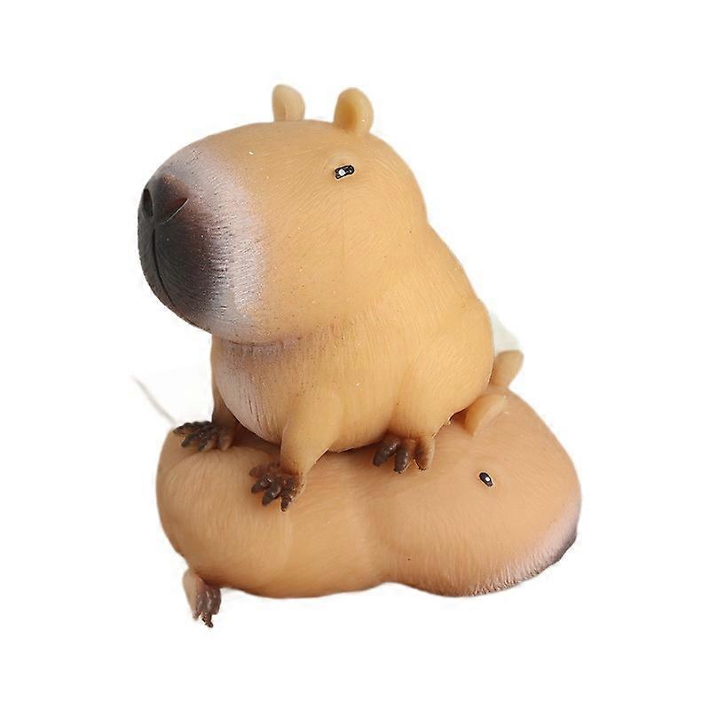 (Y)Capibara Toy Stress Relief Animal Stretch and Squeeze Stress Toys