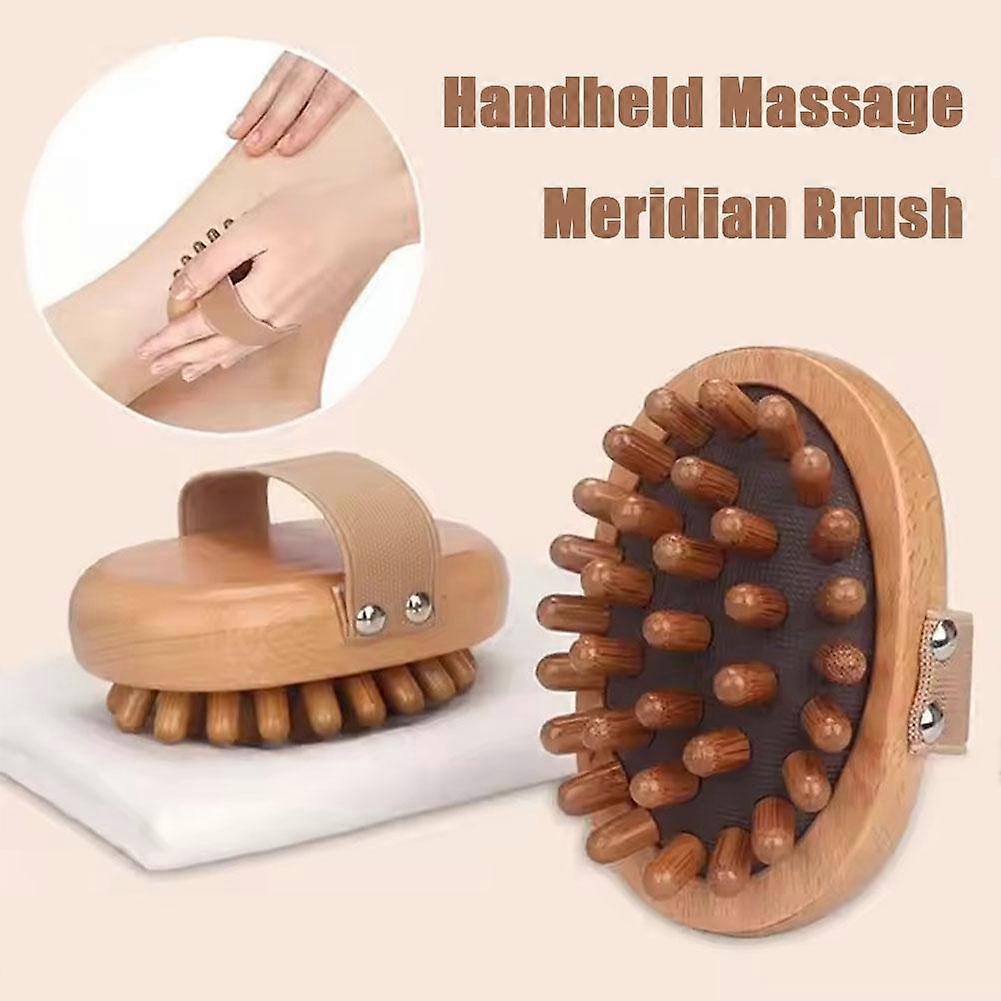 (Y)Lymphatic Drainage Abdomen Massage Brush Body Meridian Brush Beauty Salon