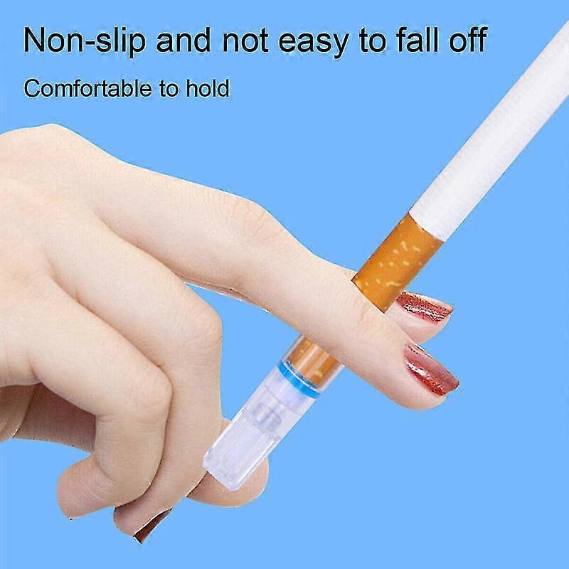 (Y)100pcs Disposable Tar Filter Cleaning Cigarette Smoking Reduction Filtration