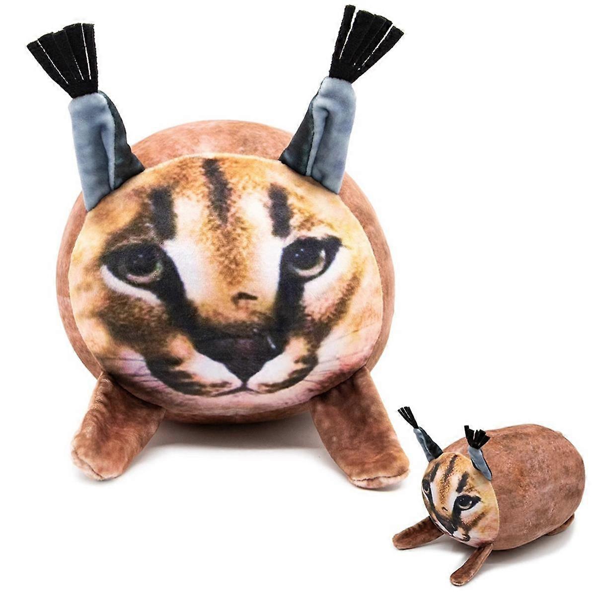 (Y)Floppa Plush 8In Caracal Chubby Pillow Stuffed Animal Plush Toy for Kids, Anime Fan Gifts, Party De