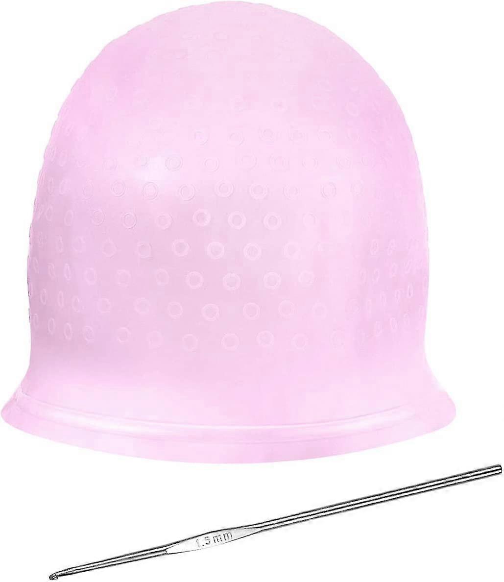 (Y)Silicone Highlighting Cap, Highlighting Cap And Hook, Hair Dye Cap, Hair Frosting Cap, Highlighting Frosting Cap