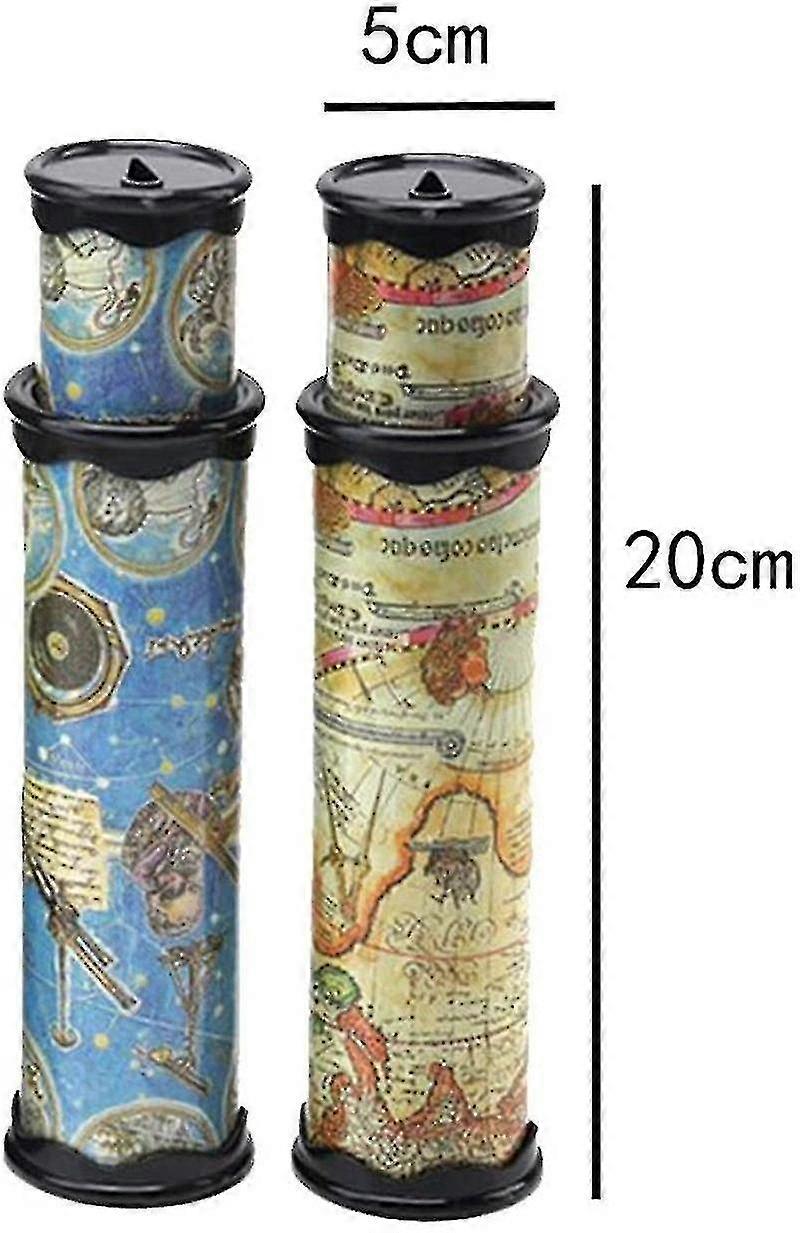 (Y)2pcs Classic World Kaleidoscope - Magic Kaleidoscope, Best Birthday Gift