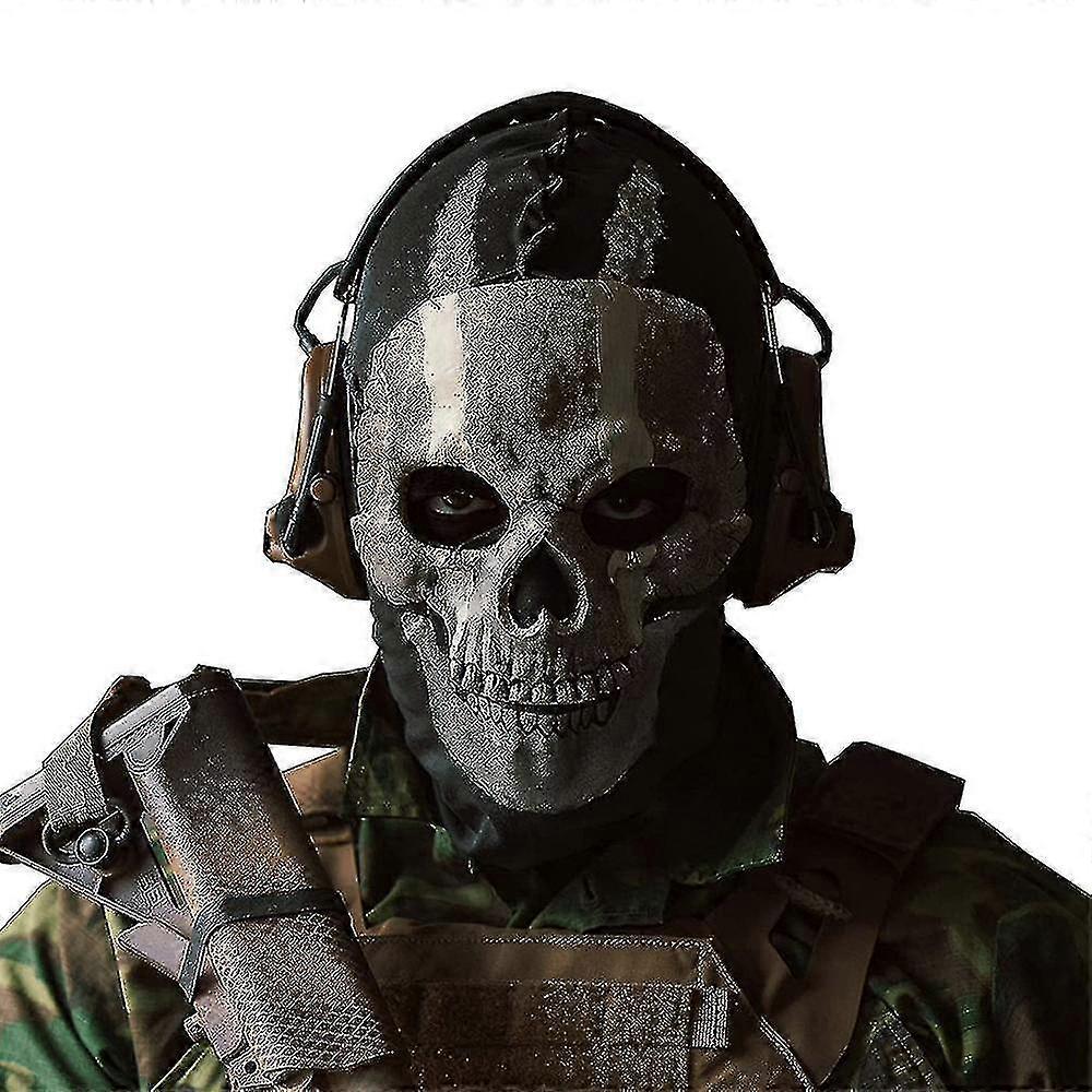 (Y)Adult Call Of Duty Ghost Mask Balaclava Hat - Skull Face Mask Cosplay Costume