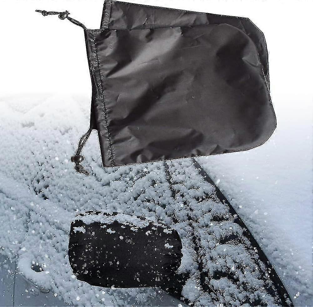 (Y)1 Pair Car Side Mirror Snow Cover, Mirror Frost Protection Cover, Car Mirror Protective Snow Cover