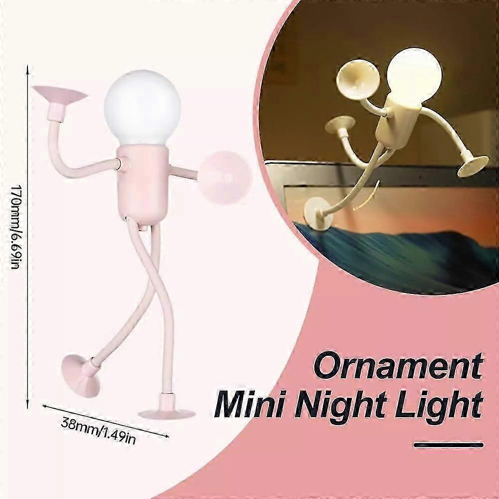 (Y)2pcsChangeable Shape Funny Sportsman Night Light,2024 Newest DIY Shape Night Lights