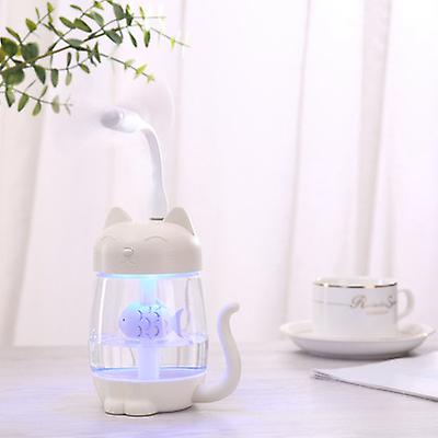 (Y)Cat Humidifier Colorful Humidifier Night Light