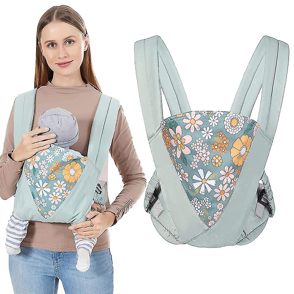 (Y)Baby Carrier Bag, Baby Carrier Strap, Hands-free Ergonomic Baby Carrier, Toddler Carriersmint Blue