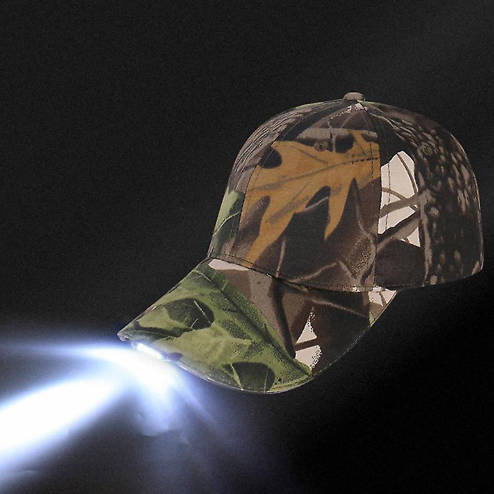 (Y)Baseball Caps With Headlamp Bright Led Light Unisex Flashlight Hats