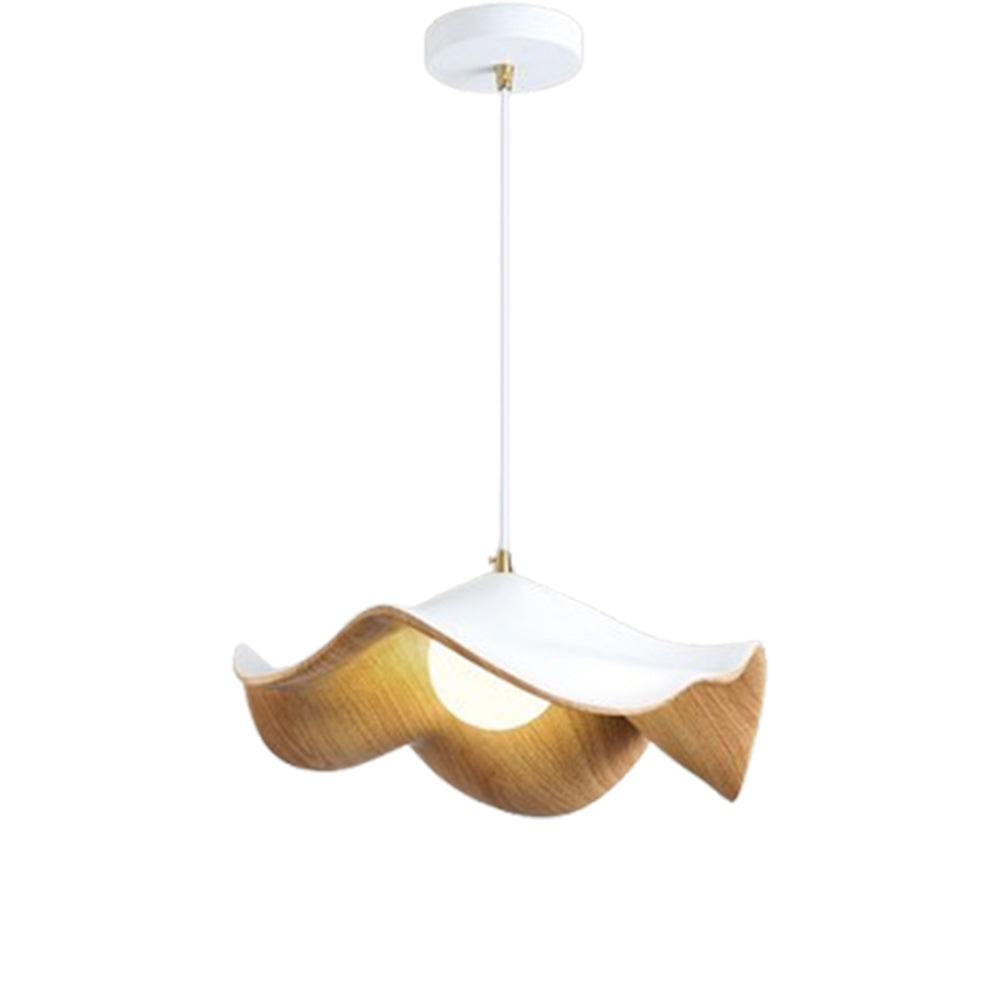 (Z)Log-grain color pendant light, Nordic style, ceiling-mounted lighting fixture