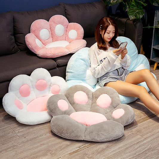 (Y)Cat Paw Cushion Chair Seat Cushion Office Seat Backrest Pillow Soft Throw Pillow Floor Cushion Decorativos Para Sof