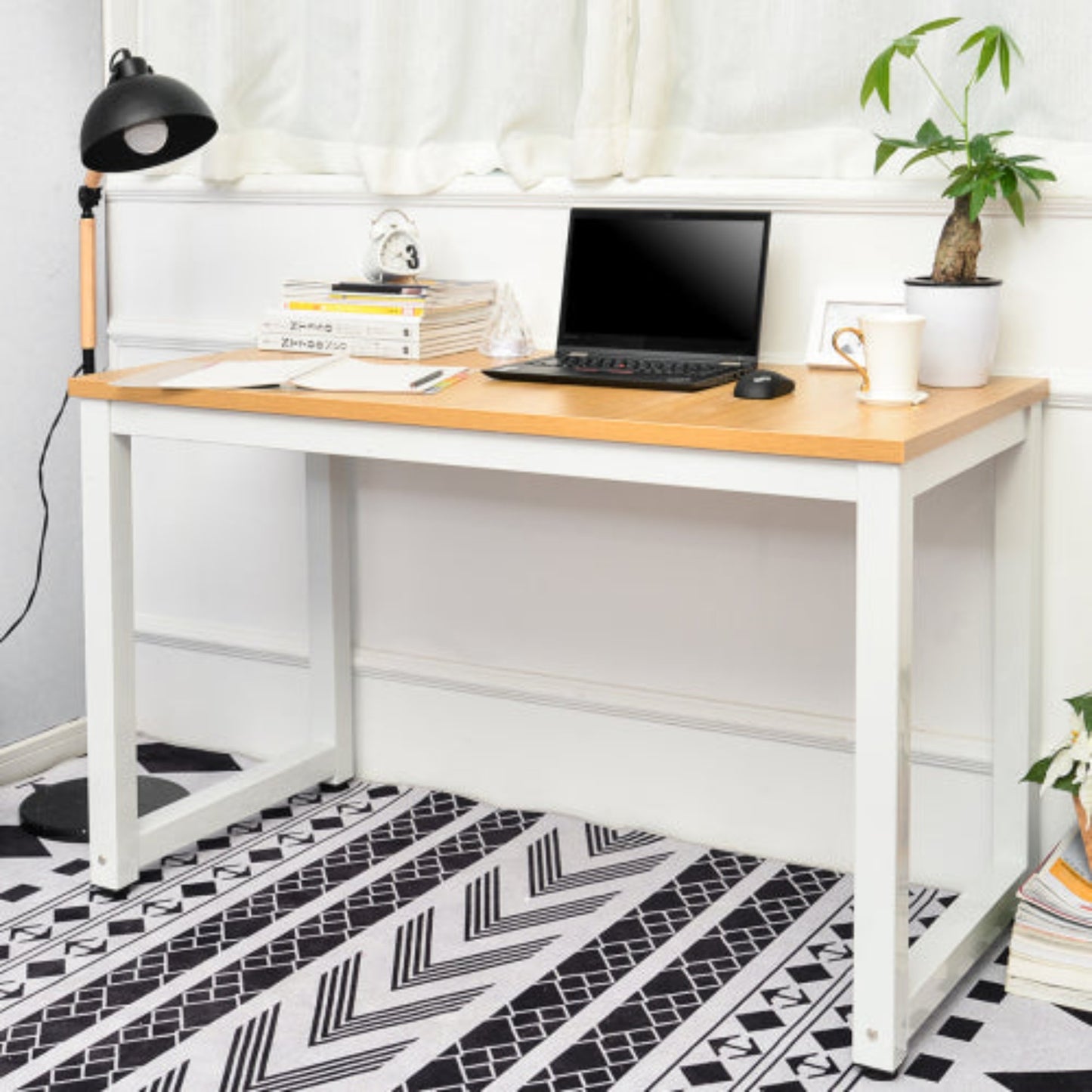 Modern Computer Desk: Office Work Table for PC, Home Office Desk