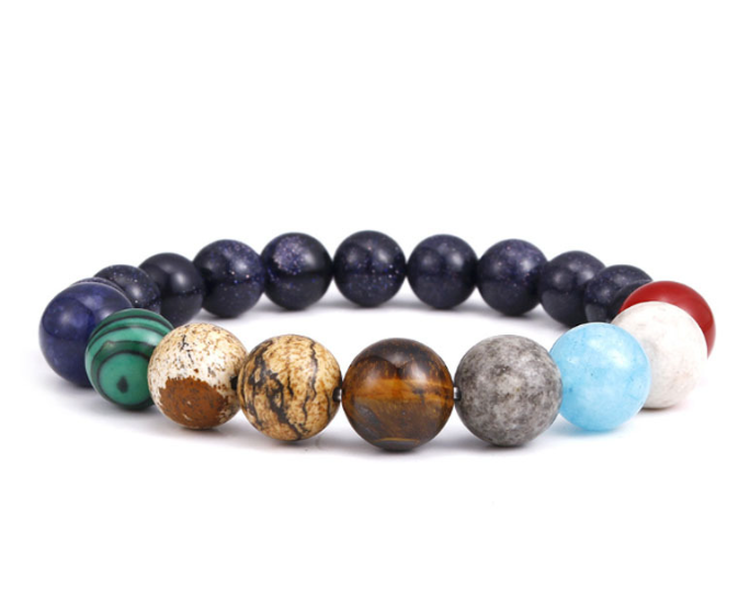 (Y)Eight Planets Bracelet Cosmic Planets Bracelet