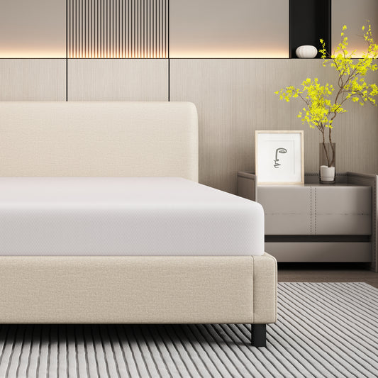 (Z)Mattress Comfortable Bedspread with Anti-Slip Particles and Handles Oeko-Tex Certified Ergonomic Breathable and Durable Hardness H3 90x200cm