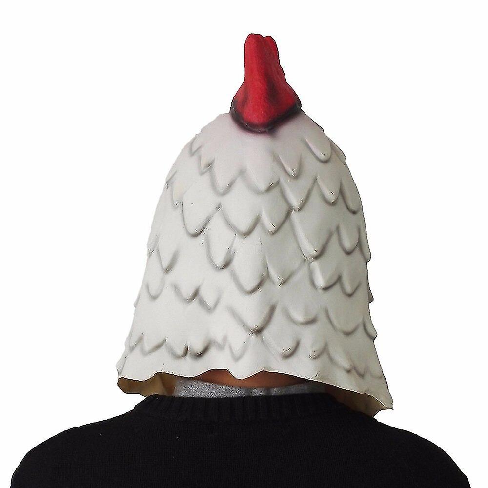 (Y)Rooster Mask Adults Mad Chicken Cockerel Mask Halloween Scary Funny Masquerade Cosplay Mask