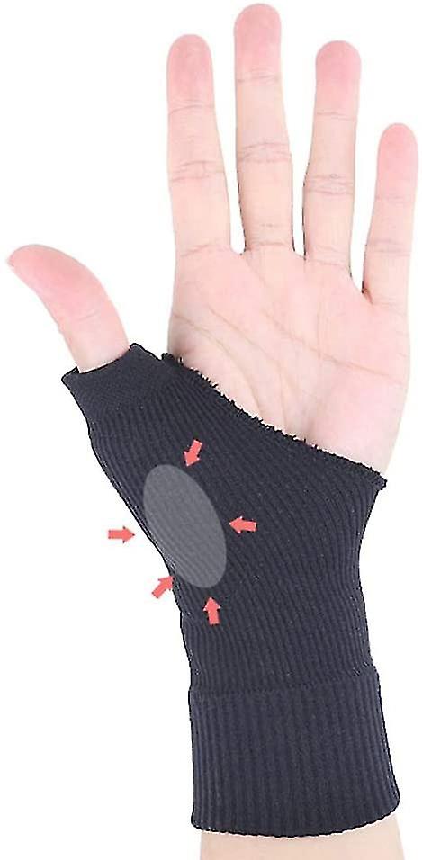 (Y)1pair Of Breathable Wrist Thumb Brace Sleeve Wrist Support Splint Wrap With Thumb Hole