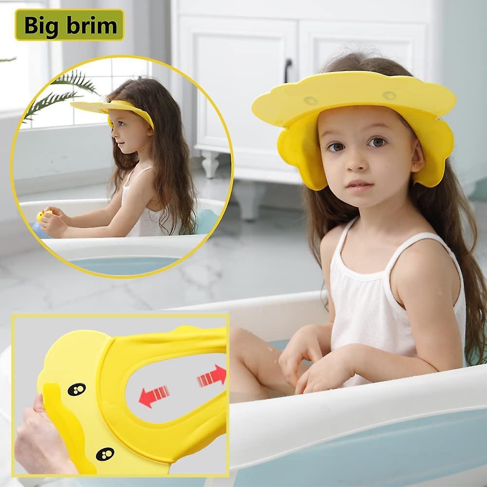 (Y)Children's Yellow Shower Cap, Safety Swimming Cap