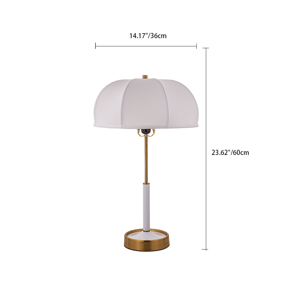 (Z)ARTURESTHOME bedside lamps table lamps cloth table lamps for bedroom and living room cloth table lamps