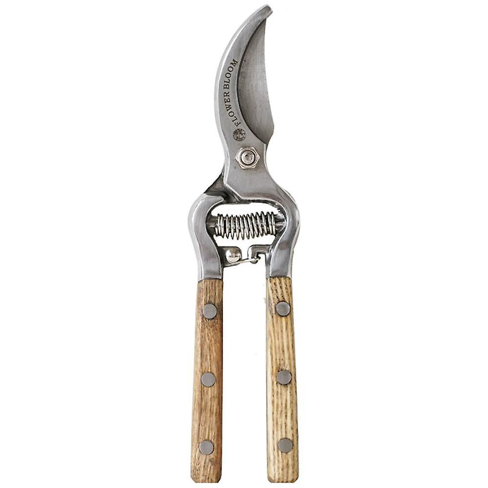 (Y)Bypass Secateurs with Wooden Handles (210mm)