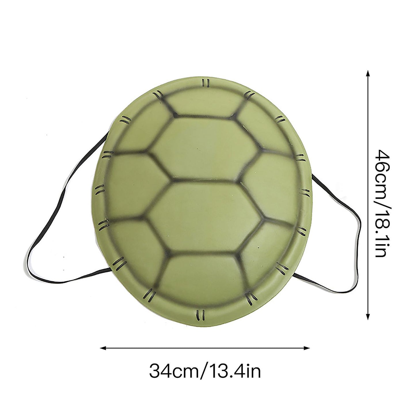 (Y)Cosplay Turtle Shell Costume, Kids Novelty Turtle Shell Backpack Stage Performance Props Christmas Halloween Dress Up