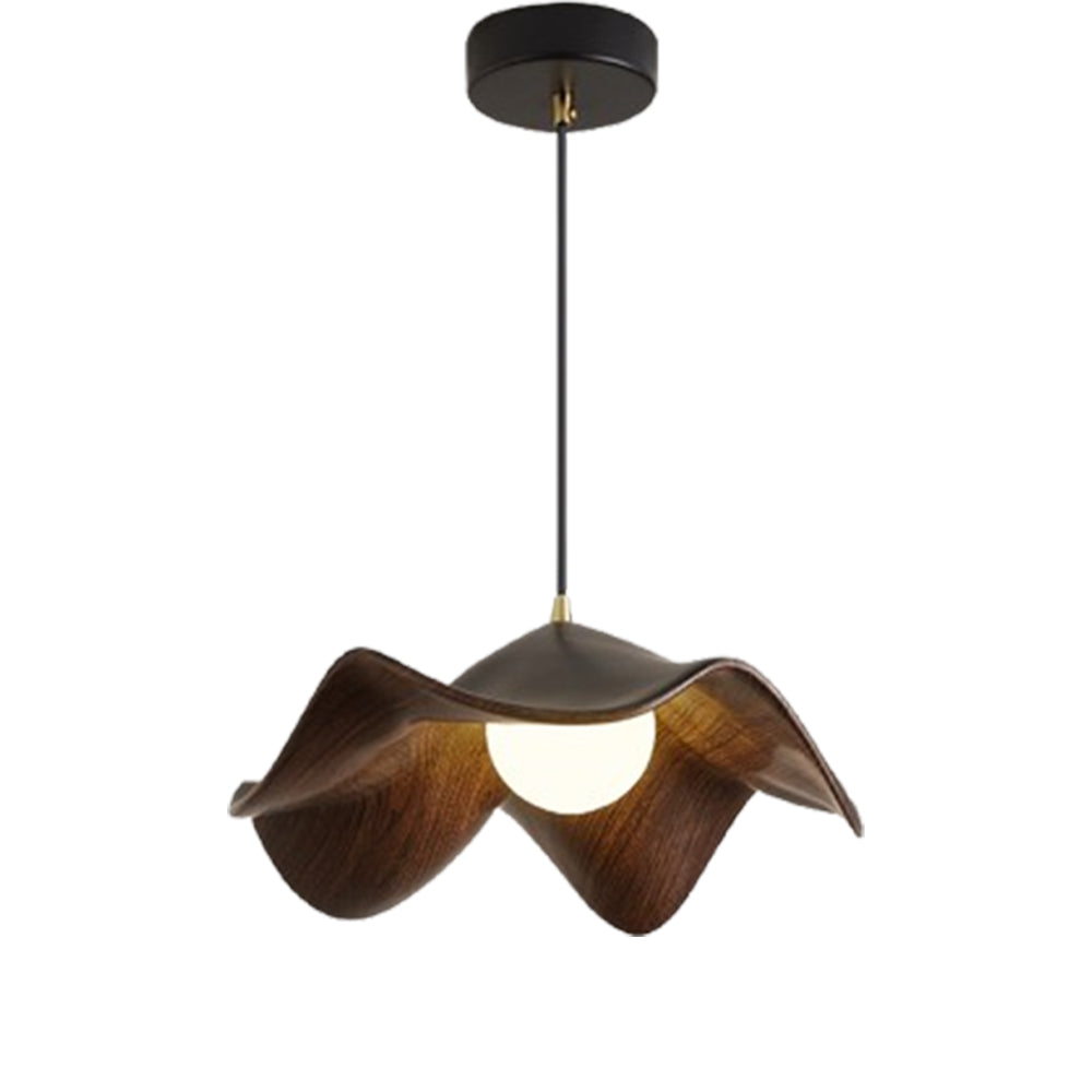 (Z)Log-grain color pendant light, Nordic style, ceiling-mounted lighting fixture