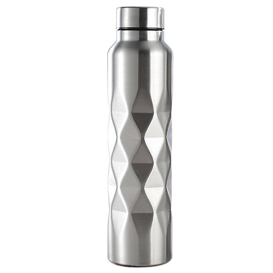 (Y)1000ml Single-wall Stainless Steel Water Bottle Gym Bottles Portable Cola Beer Drink Bottle