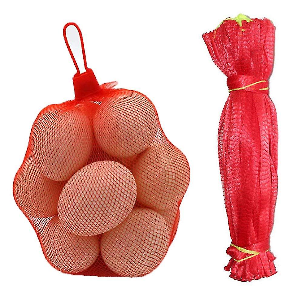 (Y)Reusable Net Bag, 200 Pieces Nylon Mesh Vegetable Net Bag, Fruit And Vegetable Packaging Net, For Egg Net Bag