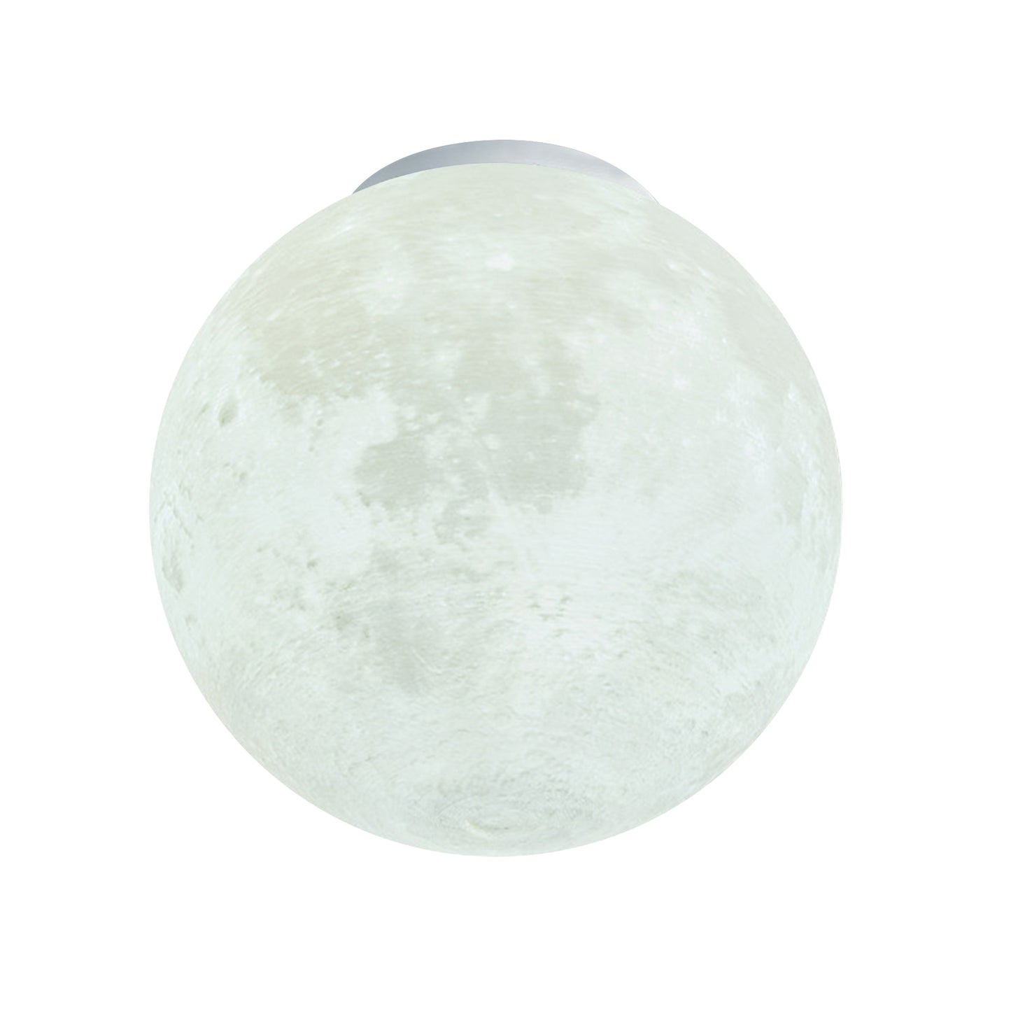 (M)Moon Ceiling Lighting Fixture White Globe Ceiling Lamp for Kids Room/Bedroom