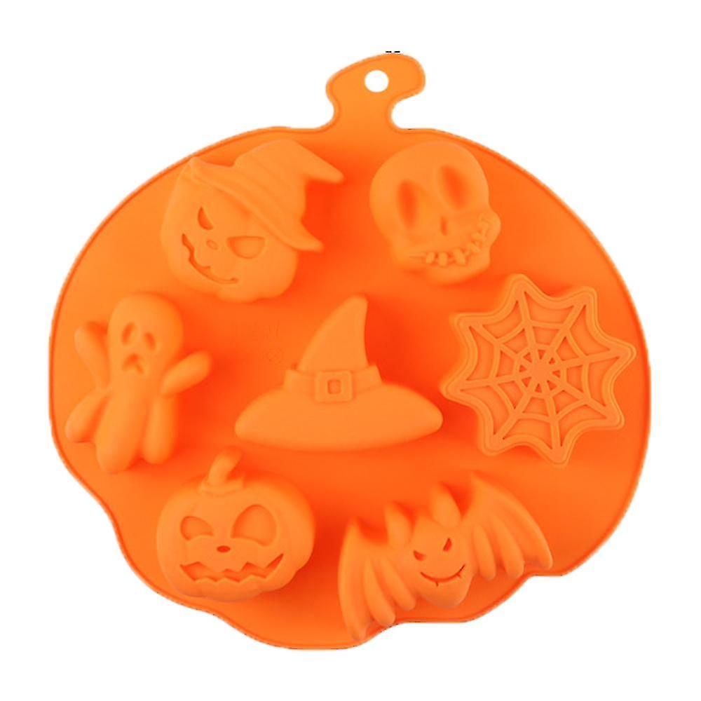 (Y)2PCS Halloween Food Mold Spooky Halloween Shaped Ice Cube Tray / Food Molds - Fun Scary Designs