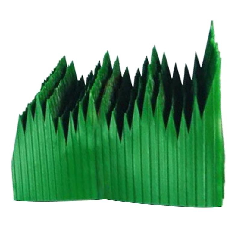 (Y)1 Box Sushi Grass Diy Plastic Sushi Food Ornament Seafood Fillet Decor Faux Green Leaf For Restaurant Qinhai