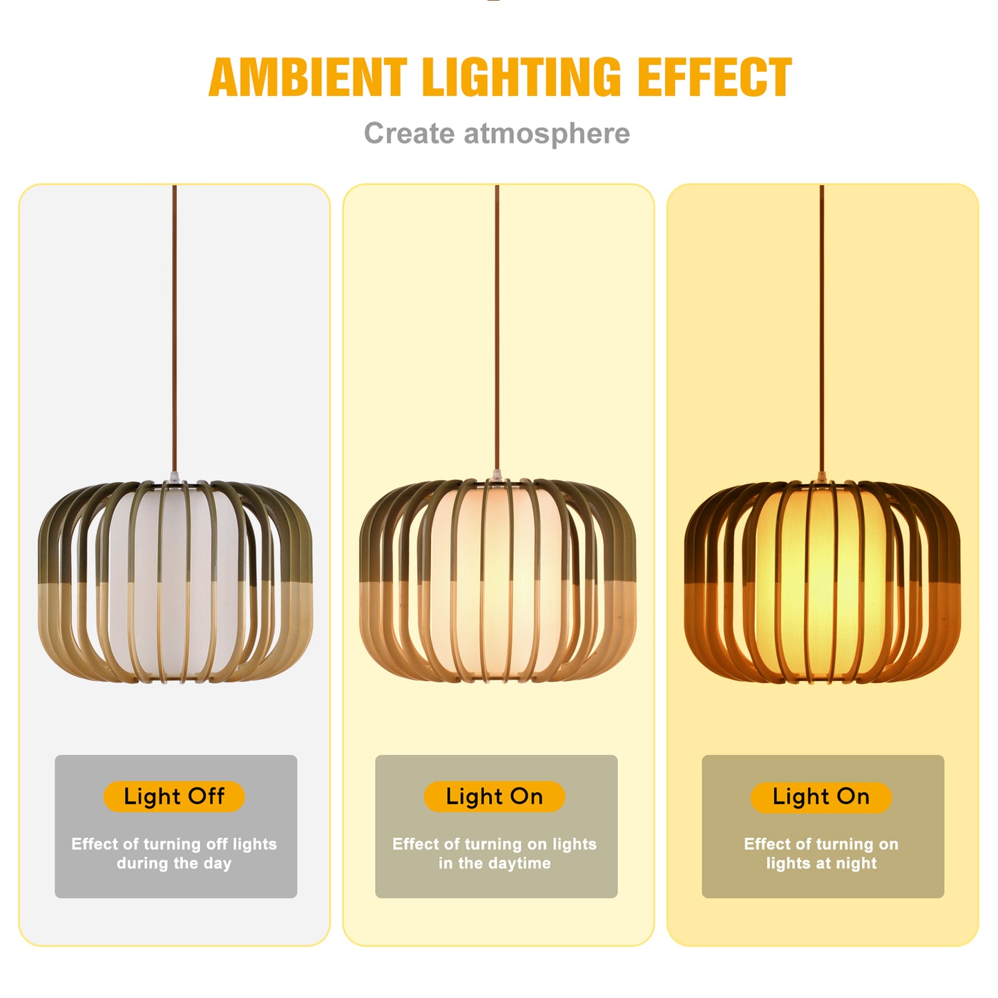 (Z)ARTURESTHOME Wooden Craft Chandelier Minimalist Style Creative Lamps Living Room Dining Room Bedroom Simple Ceiling Lights