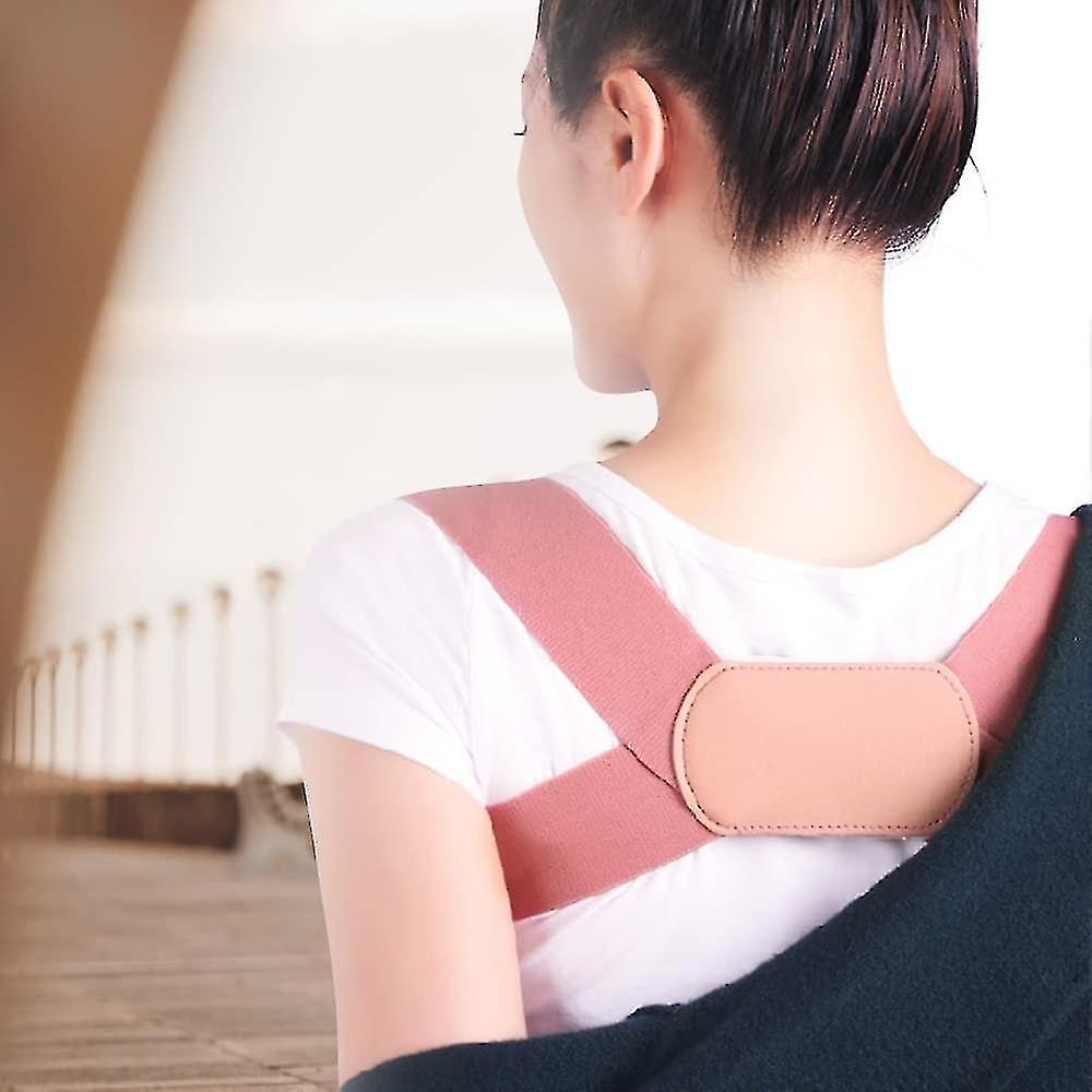 (Y)2pcs Posture Corrector Adjustable Invisible Back Straightener For Men Women Children Posture Correction