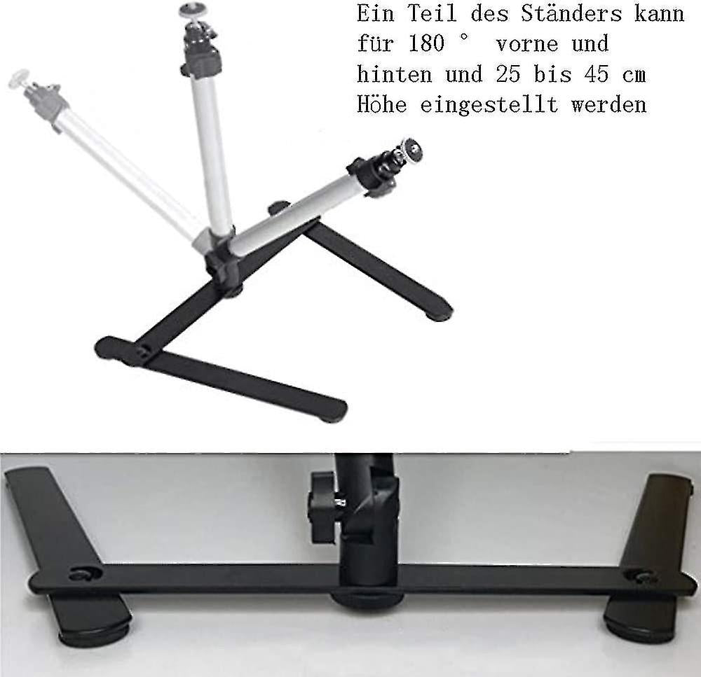 (Y)Adjustable Phone Tripod, Phone Stand For Recording, Overhead Phone Mount, Tabletop Tripod Sketching Cooking Recording