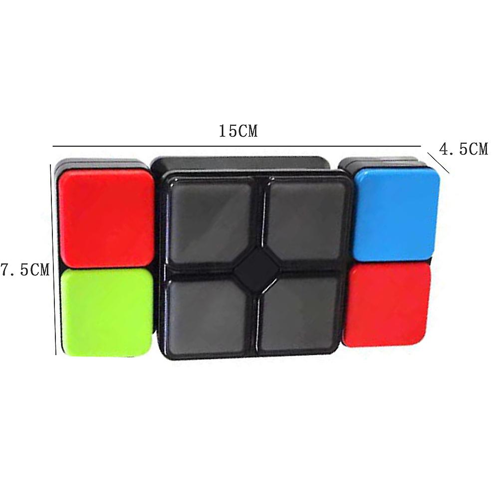 (Y)Music Magic Cube Handheld Electronic Game Devil's Cube Kids Logic Puzzle With 4 Modes