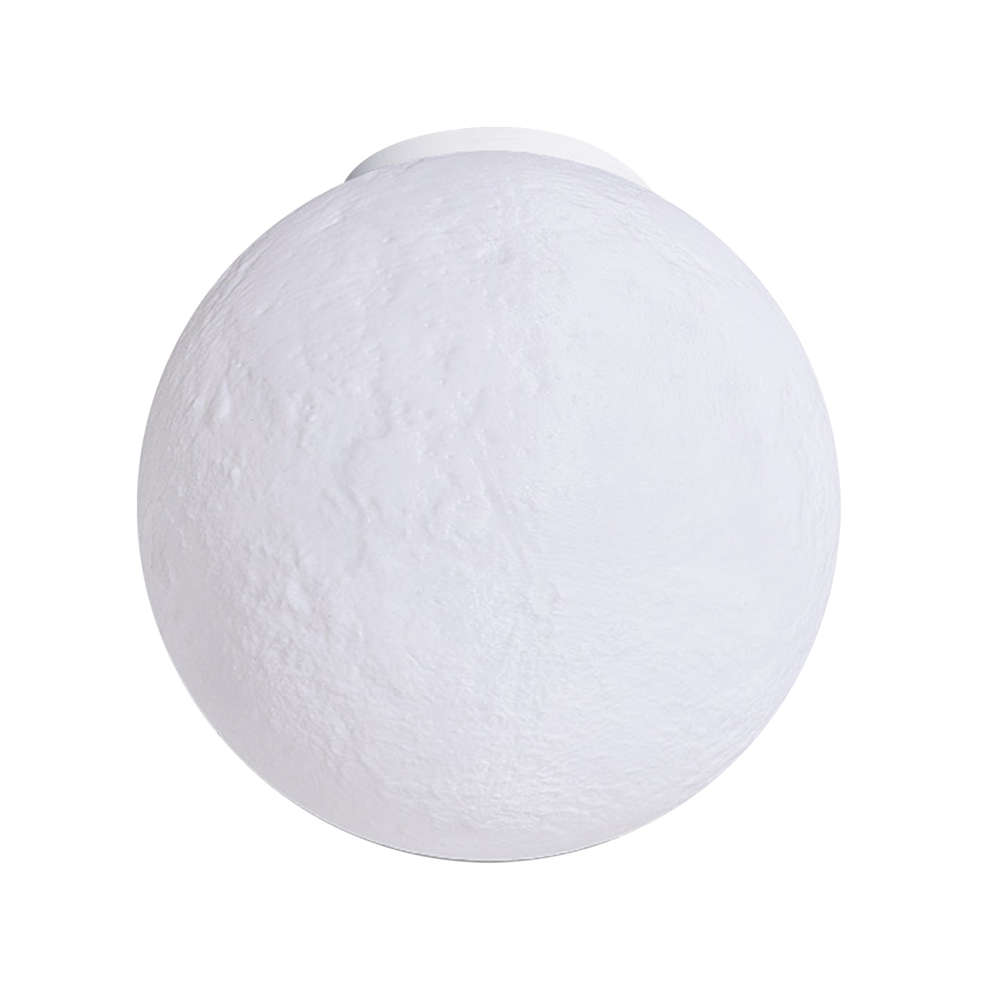 (M)Moon Ceiling Lighting Fixture White Globe Ceiling Lamp for Kids Room/Bedroom