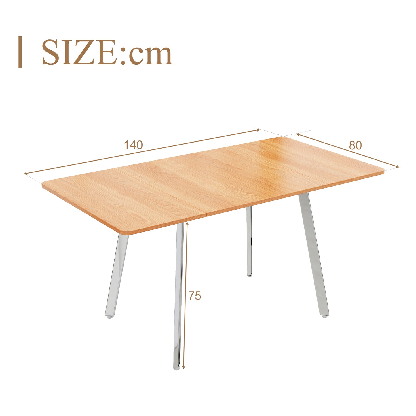 Elegant Modern Minimalist Dining Table