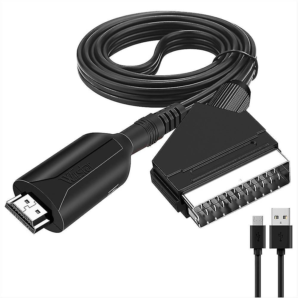 (Y)Hdmi To Scart Cable 1 Meter Long Direct Connection