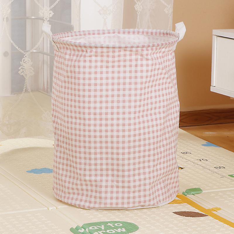 (Y)43 X33cm 3pcs Laundry Basket Large Round Dirty Clothes Toys Folding Bucket Anti-dust Big Waterproof Storage Laundry Bags