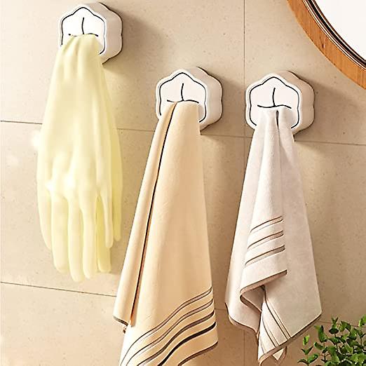 (Y)4 Pcs Tea Towel Hook, Kitchen Towel Hook, Adhesive Tea Towel Hook, Tea Towel Holder, Tea Towel Clip, Simple And Elegant Design-