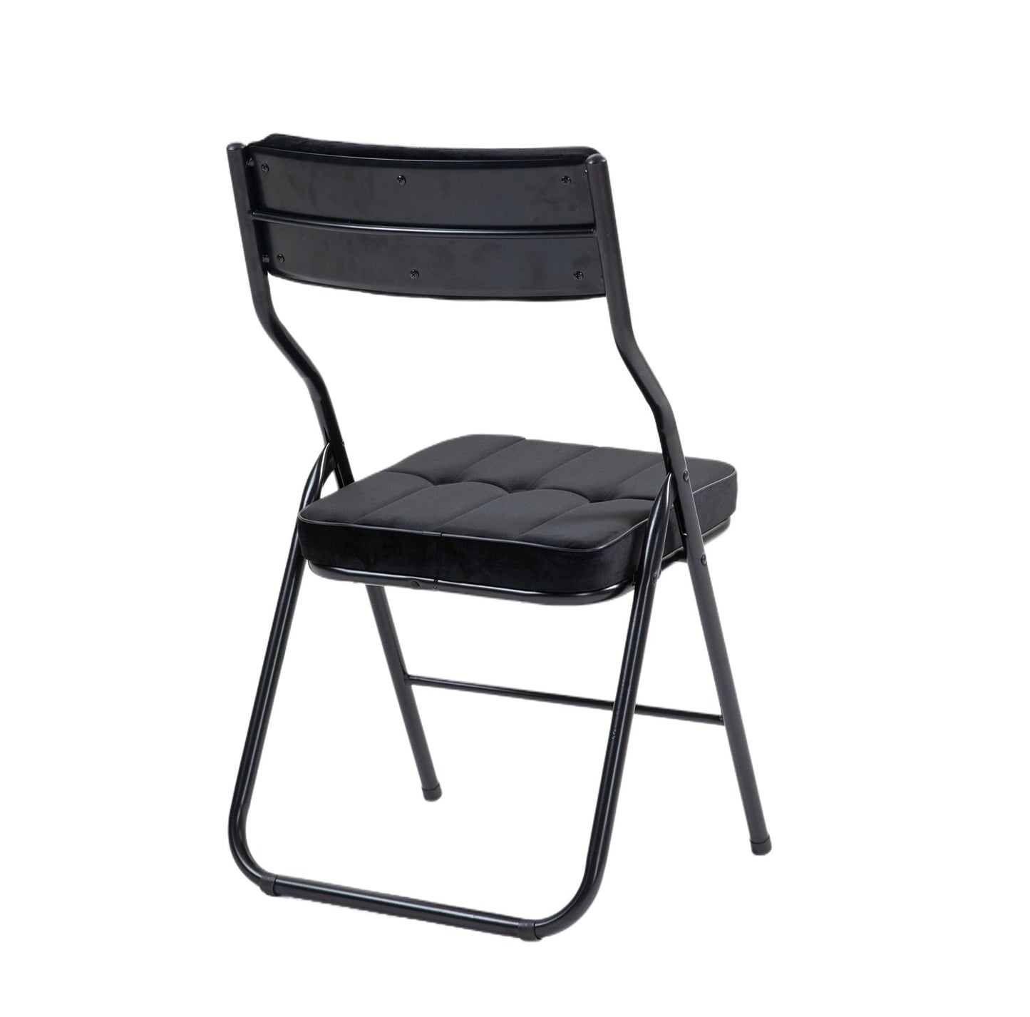 2-Pack Foldable Dining Chairs with Cushions - Portable, Assembled Extra Chairs for Kitchen, Office, Party