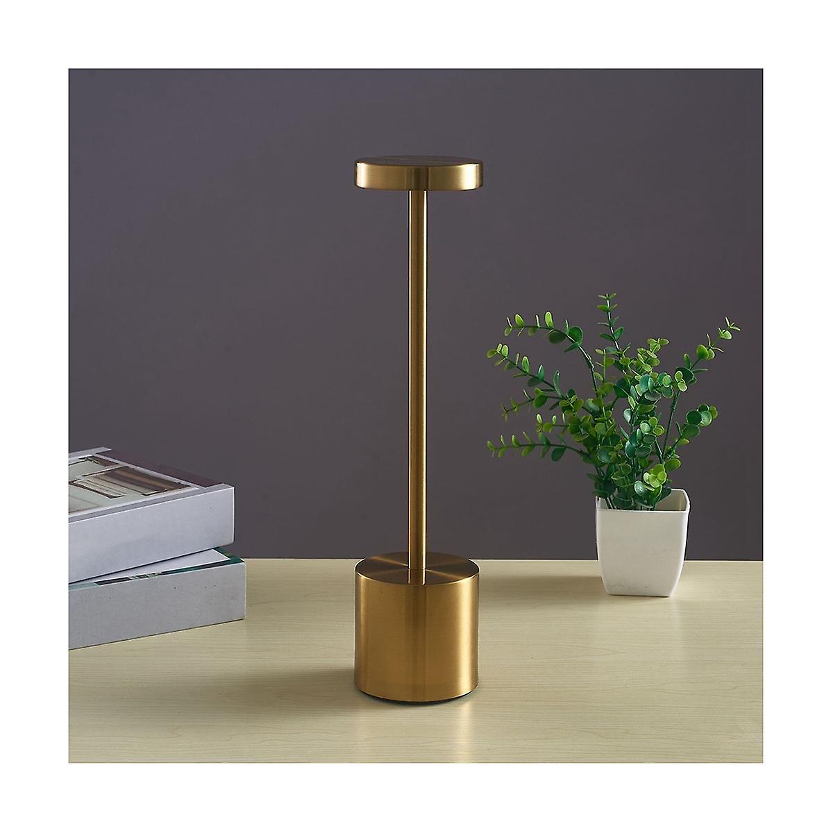 (Y)Nordic Table Lamp Led Touch Table Lamp Bar Hotel Cafe Decoration Table Lamp Usb Charging Night Ligh