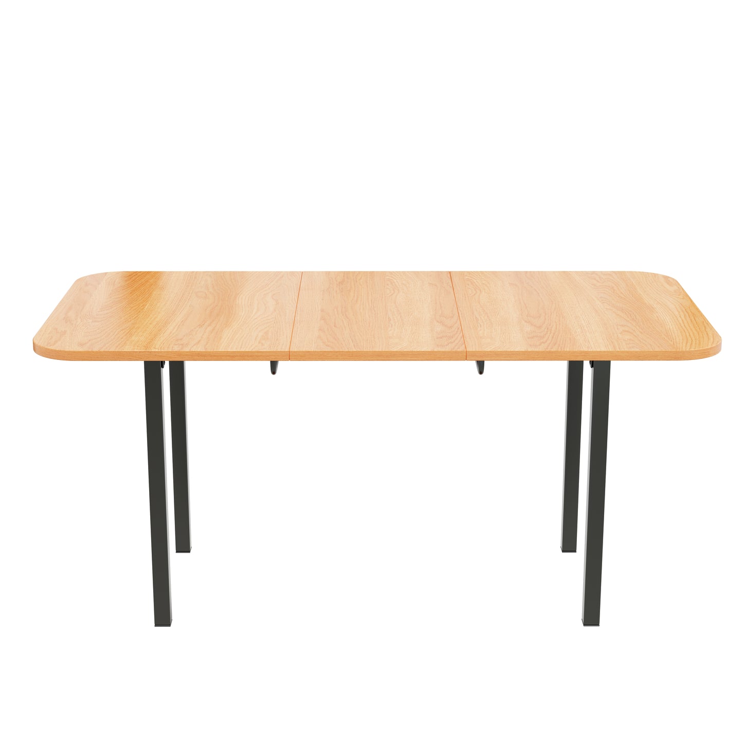 Classic Wood-Colored Extendable Dining Table