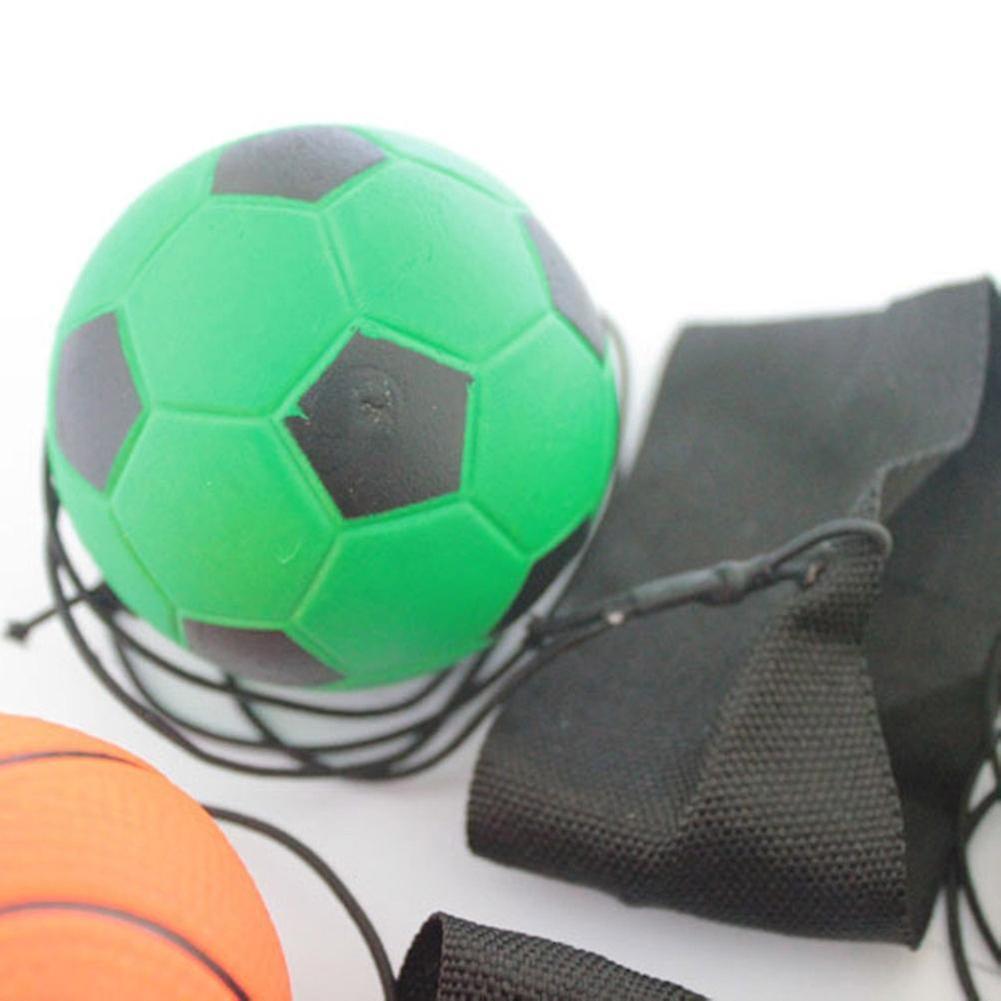 (Y)Sinknap Bouncy Wrist Band Rubber Ball Elastic String Rebound Finger Exercise Sport Toy